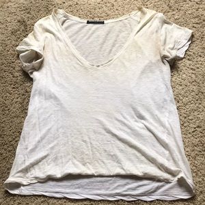Off white loose brandy tee